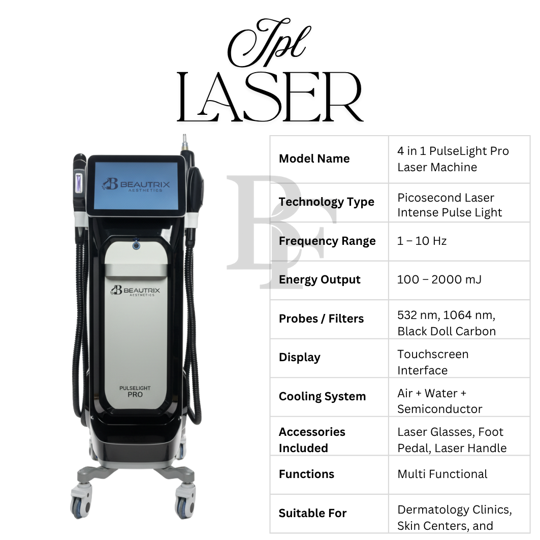 4 in 1 PulseLight Pro IPL Laser Machine
