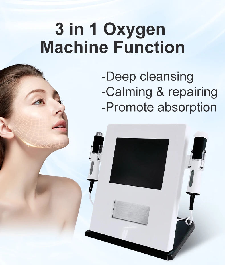 OxyGeneo 3-in-1 Oxygen Facial Machine